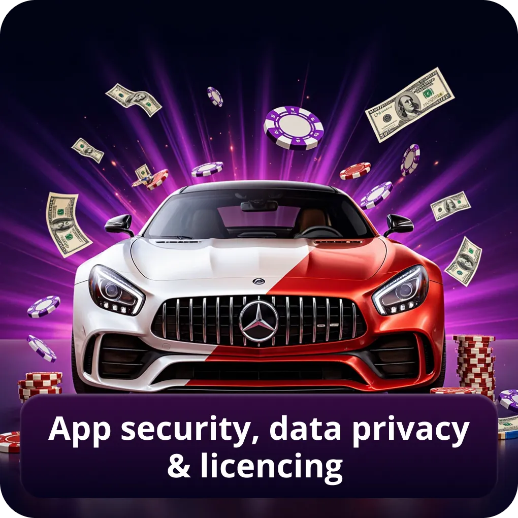 App security, data privacy & licensing