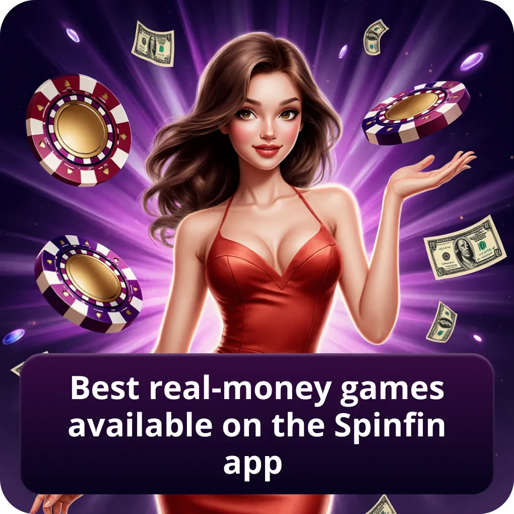 Best real-money games available on the Spinfin app