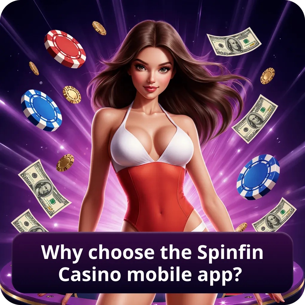 Why choose the Spinfin Casino mobile app?